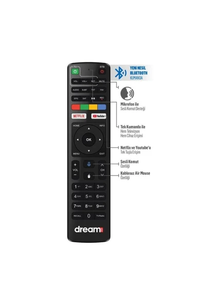 Dreamstar i6 6K Android Tv Box 4gb Ram 64GB Hafıza Android 12 - 4