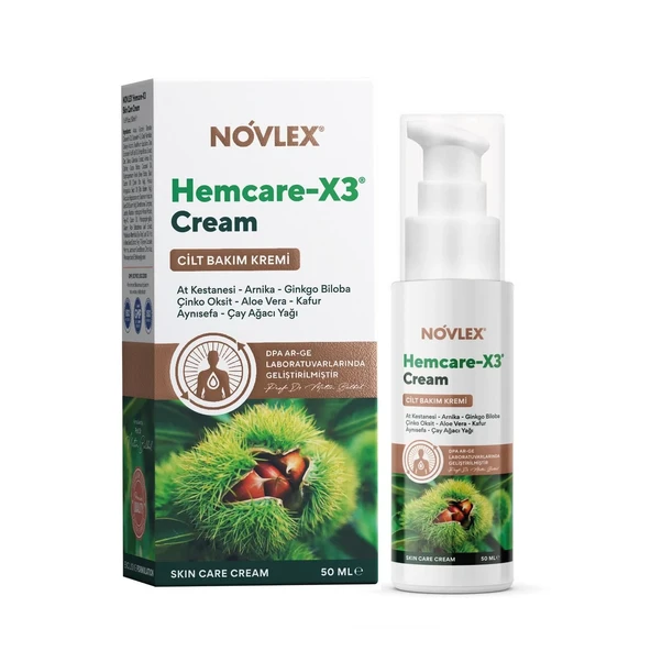 Biomet Hemcare -X3 - Cilt Bakım Kremi 50ML
