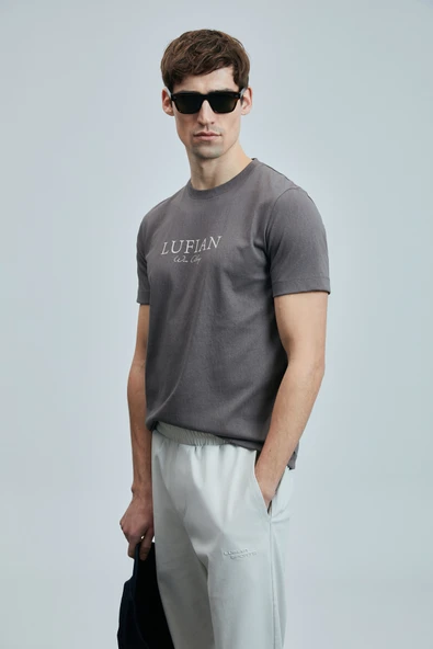 Lufian 111020238 Love Modern Grafik T- Shirt Erkek Tişort - Resim 5
