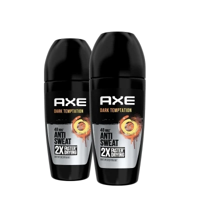 Axe Dark Temptation Erkek Roll On 48 Saat Koruma 50 ml (2 Adet) ürün görseli 1