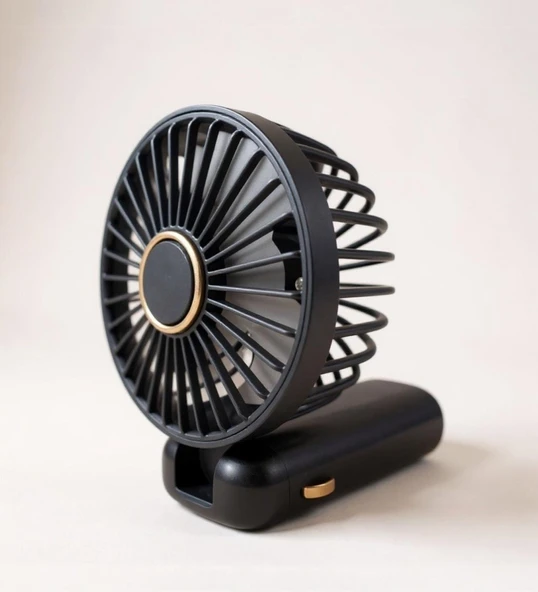 USB Şarjlı El Fanı I Mini Taşınabilir Fan I Yaz Serinleticisi I Vantilatör I Şarjlı Masa Üstü Fan - 4