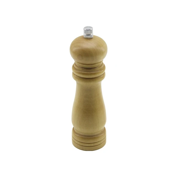 KÜÇÜK= ÇAP: 4.5CM - UZUNLUK: 15CM AHŞAP TUZ - BAHARAT ÖĞÜTÜCÜ (4915)