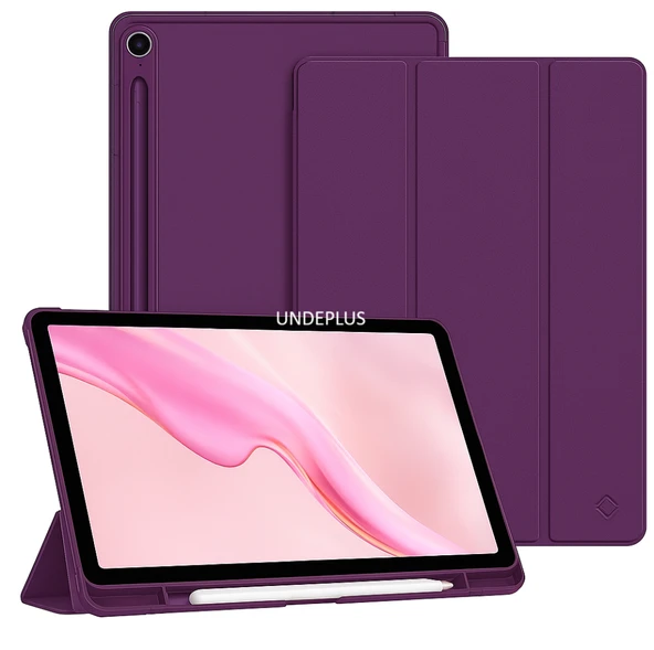 Samsung Galaxy Tab S10 FE+ Plus 13.1inç Kılıf Flip Cover Kalem Bölmeli PC Case X620 X626 - 10
