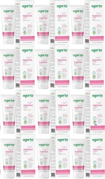 Agarta Doğal Pişik Kremi 100ML (12 Li Set) - 1