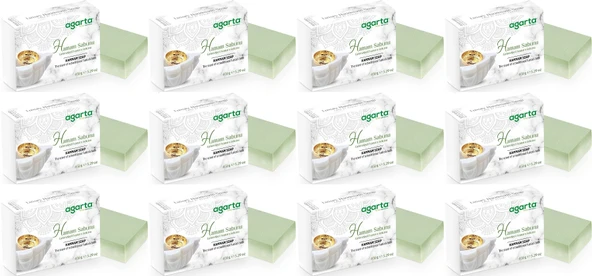 Agarta El Yapımı Doğal Sabun 150GR Hamam (12 Li Set) - 1
