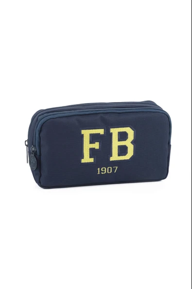 Fenerbahçe Kalem Çantası Fenerbahçe Kolej 2 Bölmeli Kalemlik
