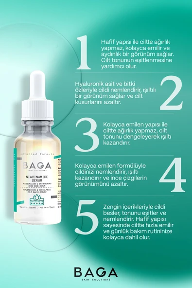 Niacinamide Serum - Resim 3