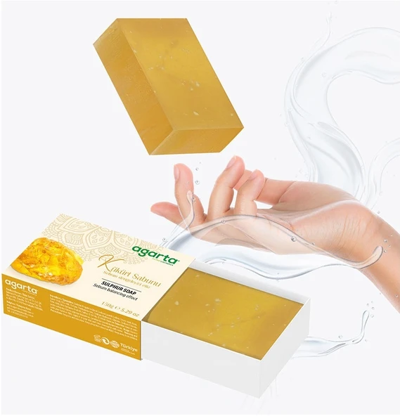 Agarta El Yapımı Doğal Sabun 150GR Kükürt (6 Lı Set) - 3
