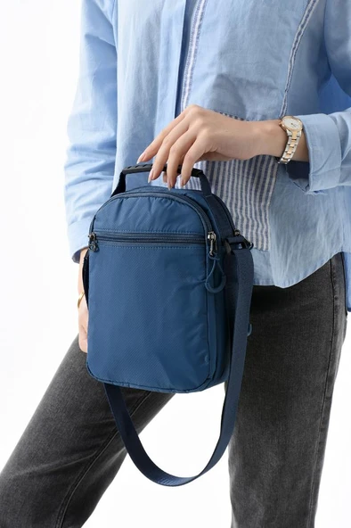 571 Collection Paraşüt Kumaş Unisex Postacı Çanta Elde Tutma Çapraz Askılı Omuz Çantası 25*15 Cm - 6