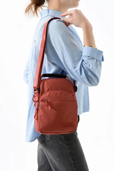 571 Collection Paraşüt Kumaş Unisex Postacı Çanta Elde Tutma Çapraz Askılı Omuz Çantası 25*15 Cm - 9