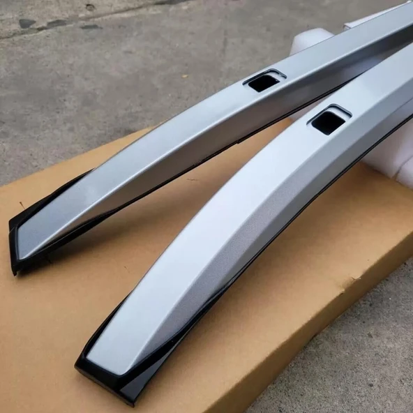 Nissan Qashqai tavan kenar rayı çıtası oem krom 2023+ sonrası uyumlu - 3