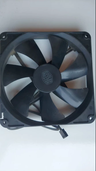 Cooler Master 140 x 25mm 14cm A14025-12CB-3BN-F1 3 wires 3 pins Case Fan Power Cooler  2.EL KULLANILMIŞ