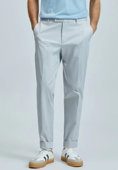 Lufian 111190339 Plus Smart Erkek Chino Pantolon Slim Fit Erkek Pantolon - 3