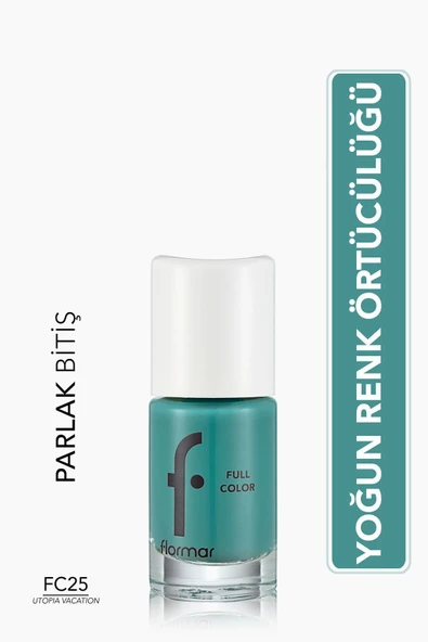 Yoğun Pigmentli Parlak Oje- Full Color Nail Enamel- Fc25 Utopıa Vacatıon -8690604310616