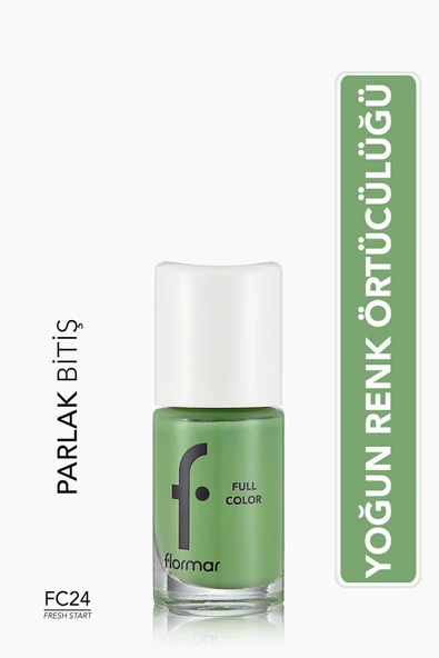 Yoğun Pigmentli Parlak Oje- Full Color Nail Enamel- Fc24 Fresh Start -8690604310609