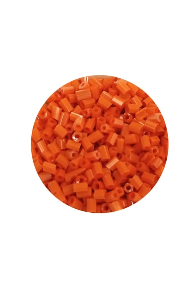 Kesme Cam Boncuk 2mm - 20 Gram - Turuncu -BNC305 - 2