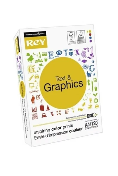 Reytex Prodesign Gramajlı Kağıt A4 120 Gr 250 Li - 1