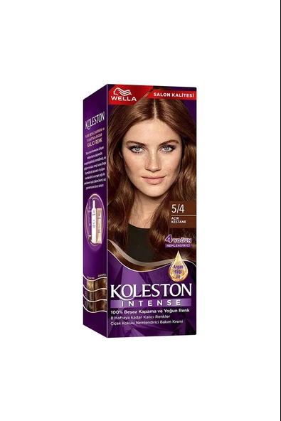 Koleston Intense Saç Boyası 5/4 Açık Kestane - Salon Kalitesi - 3