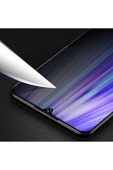 Samsung A31 Uyumlu Hayalet Ekran Gizli Tam Kaplayan Kırılmaz Cam Seramik Ekran Koruyucu Film - 3