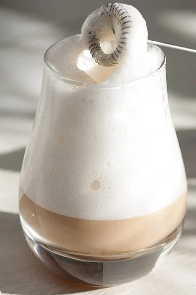 Mini Mixer Kahve Süt Köpürtücü Karıştırıcı Cappucino Mikser - Pratik Pilli Köpürtücü 1137 Bh - 7