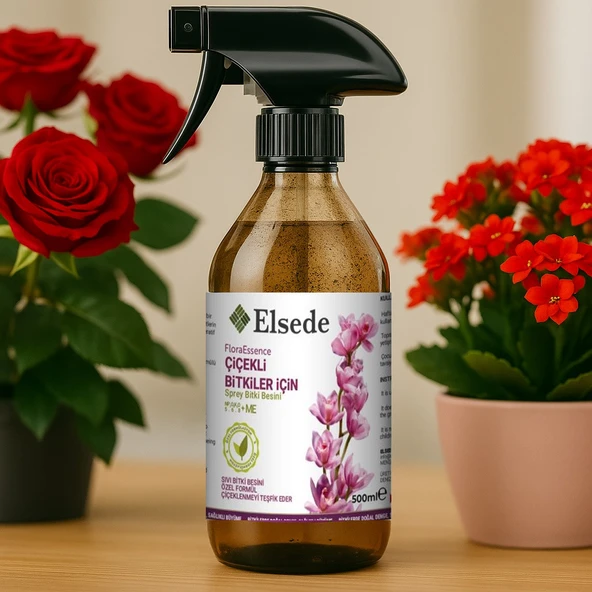 ELSEDE Floraessence Sprey Çiçekli Bitkiler Için Bitki Besini - Resim 4