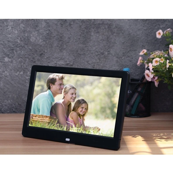 Dijital Fotoğraf Çerçevesi 10.2 inç Video+Mp3 Kumandalı - 4
