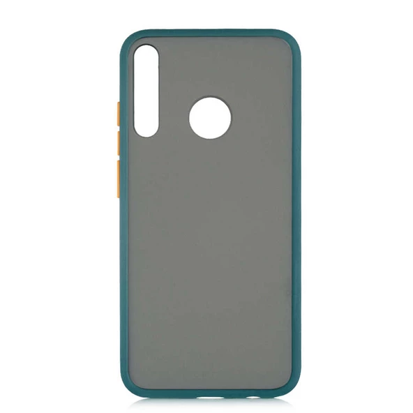 Huawei P40 Lite E Kılıf Zore Fri Mat Yüzey Renkli Kenar Kılıf - Resim 6