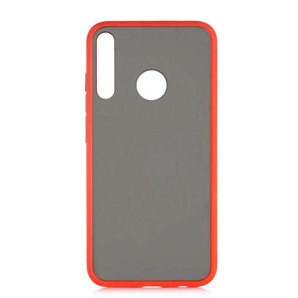 Huawei P40 Lite E Kılıf Zore Fri Mat Yüzey Renkli Kenar Kılıf ürün görseli 1