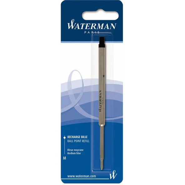 Waterman Tükenmez Kalem Yedeği Medium Mavi S0944490 - 1