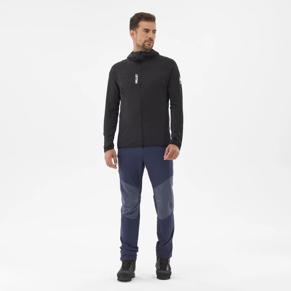 Millet FUSION GRID H Erkek Kapşonlu Polar Ceket Tam Fermuarlı  MIV9024 0247 - Resim 8