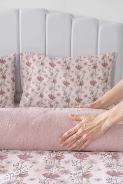 Rivaİstanbul Miranda Rose Tek Kişilik Nevresim Takımı Pamuklu - Resim 5