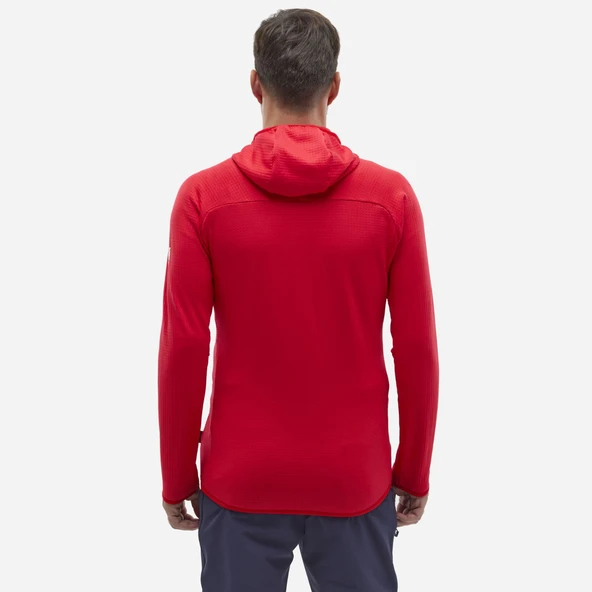 Millet FUSION GRID H Erkek Kapşonlu Polar Ceket Tam Fermuarlı  MIV9024 0335 - Resim 2