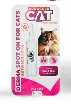 EuroGold Cat Deri Bakım Damlası 1 Ml