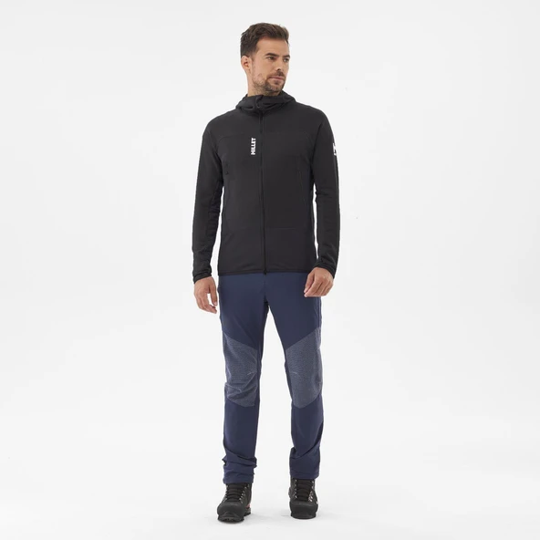 Millet FUSION GRID H Erkek Kapşonlu Polar Ceket Tam Fermuarlı  MIV9024 0247 - Resim 8