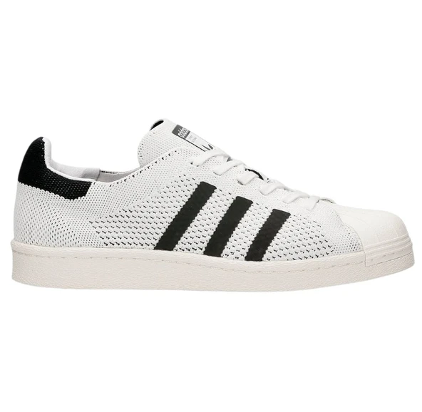 Adidas Superstar 80s Primeknit Bulut Beyazı Siyah S77440