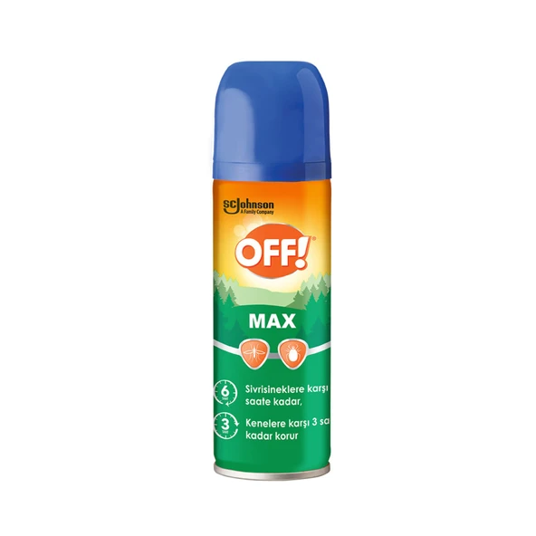 OFF! Sinekkovar Sprey Max 100 Ml 6 Saate Kadar Etki - 1