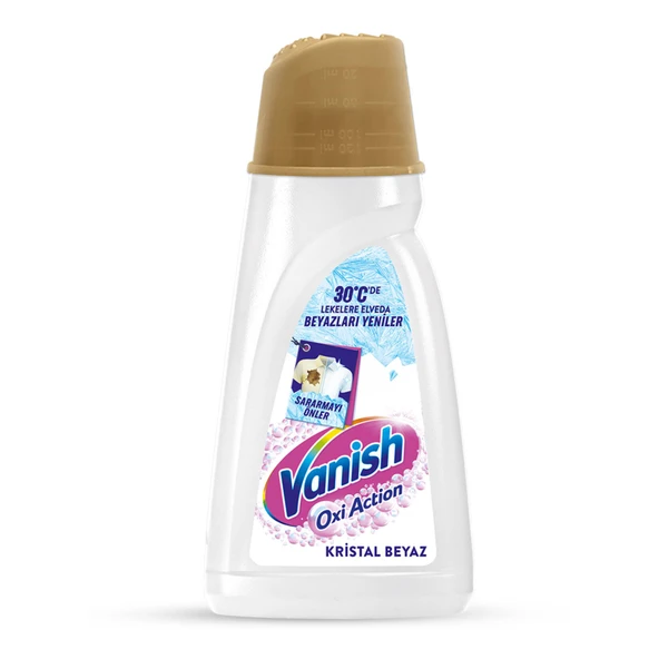 Vanish Kosla Multipower Sıvı Leke Çıkarıcı ve Deterjan Güçlendirici 1000 ml Beyazlar İçin