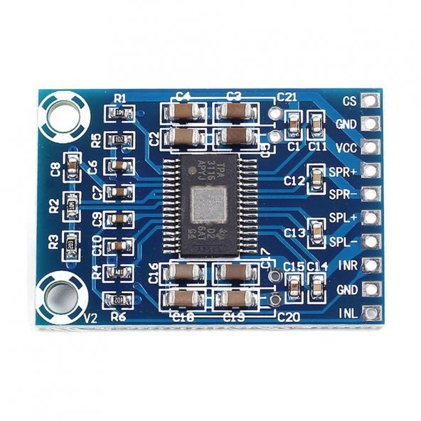 XH-M562 2x50W D Class Dijital Ses Amfi Modülü Çift Kanallı Dual - 5