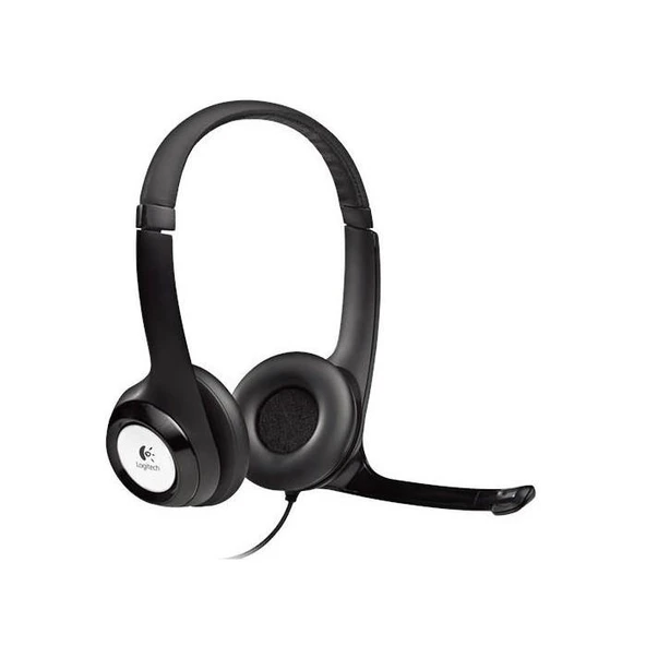 Logitech H390 Siyah USB Kablolu Kulak Üstü Kulaklık 981-000406