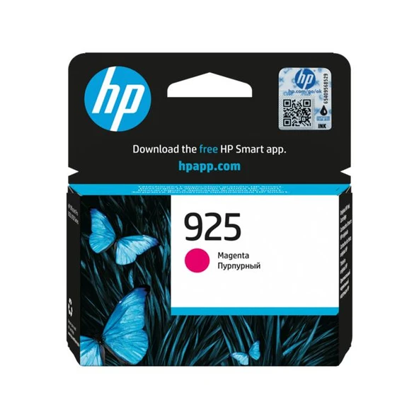 HP 925 4K0V7PE Kırmızı Kartuş
