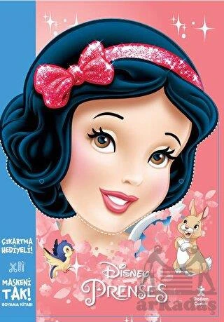 Maskeni Tak Disney Prenses Çıkartma Hediyeli Boyama Kitabı - Kolektif - 1