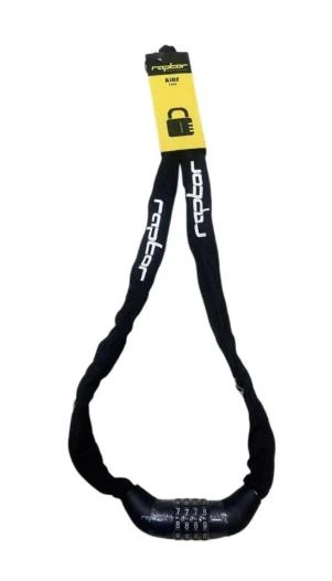 KRON ZOZO - 4 lü Şfrel Zncr Klt 4x120cm - Syah