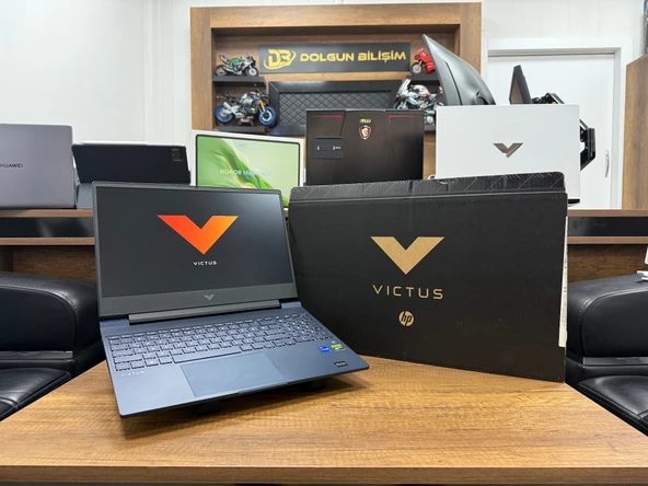 HP Victus Gaming 15-FA1012NT Intel Core i7 13700H 16GB RAM 1TB SSD RTX4050 W11 15.6” FHD 144Hz 7N9S6EA (İKİNCİ EL)
