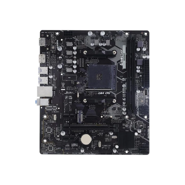 B550MT Ddr4 4400MHZ S+V+Gl Am4 Micro Atx Anakart - 2
