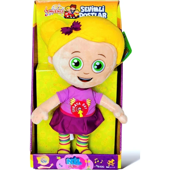 NİL MÜZİKLİ PELUŞ SEVİMLİ DOSTLAR