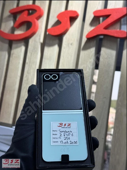 SAMSUNG GALAXY Z FLİP6 256GB MİNT! SIFIR AYARINDA HATASIZ KUTU AÇIK!