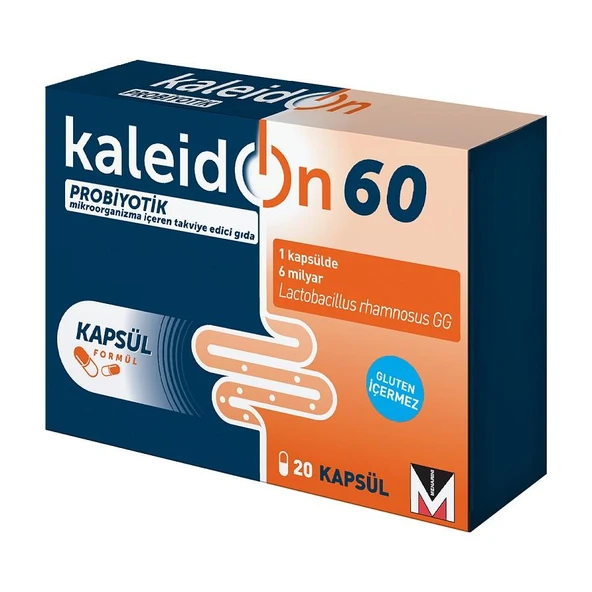 Kaleidon 20 Kapsül 60mg ürün görseli