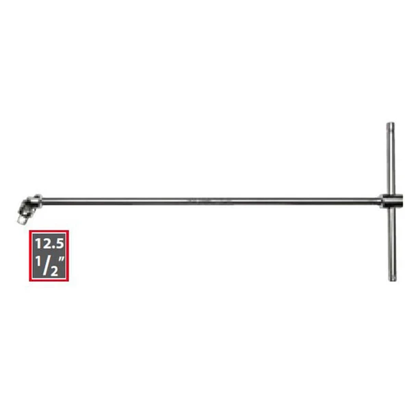 Ceta Form 1/2" T Saplı Oynar Başlı Lokma Kolu 500mm - C21-60