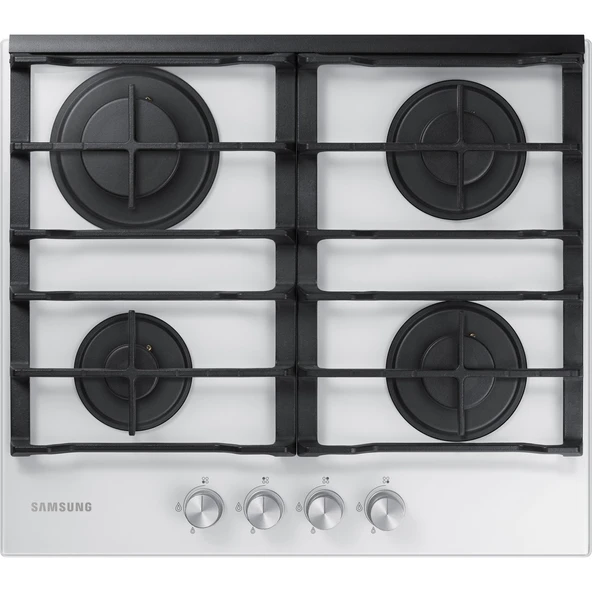 Samsung NA64M7100AW Beyaz Cam Ankastre Ocak