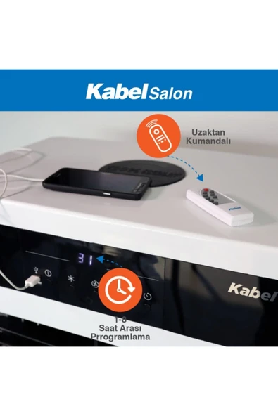 Kabel Salon Portatif Sulu Klima KBLSalon - 5